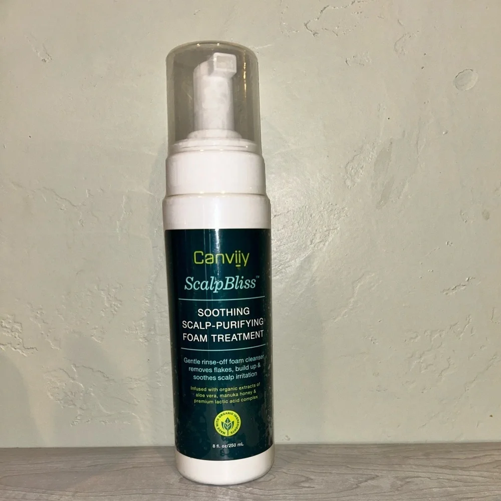 CANVIIY SCALP BLISS SOOTHING SCALP PURIFYING FOAM TREATMENT. BRAND NEW. - Picture 1 of 3